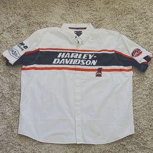 Harley Davidson button up shirt